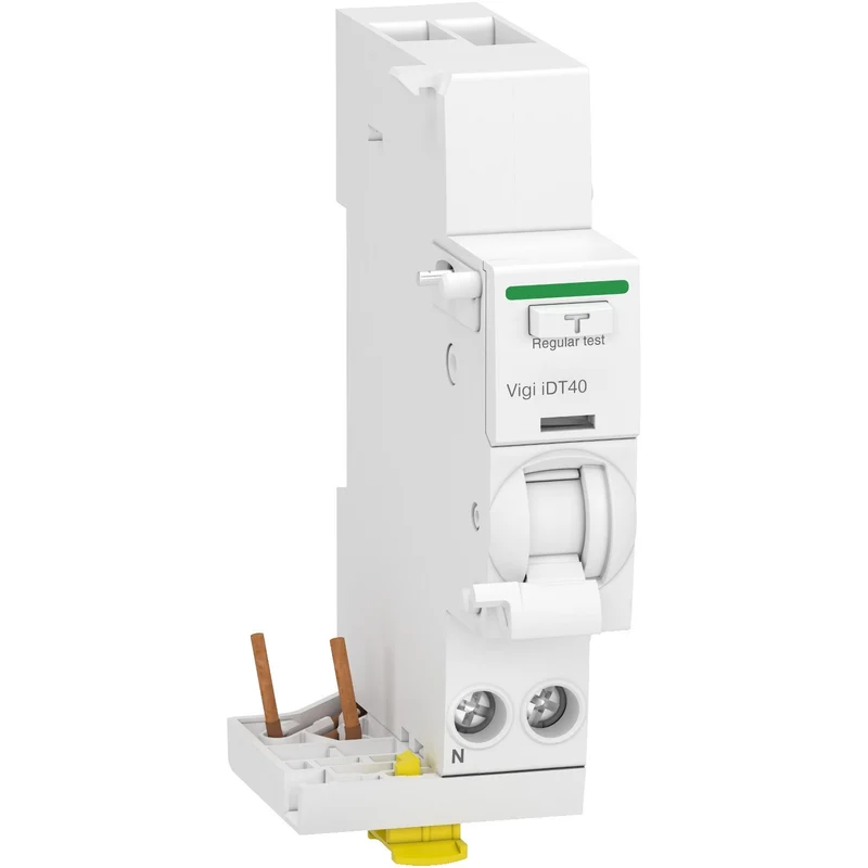 Schneider - Acti9 iDT40 - module différentiel Vigi - départ iDT40 - 1P+N 40A 30mA type A SI