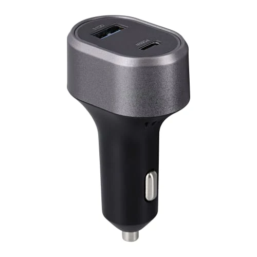 Chargeur allume-cigares 1XUSB et 1XUSB-C QC et PD 83W
