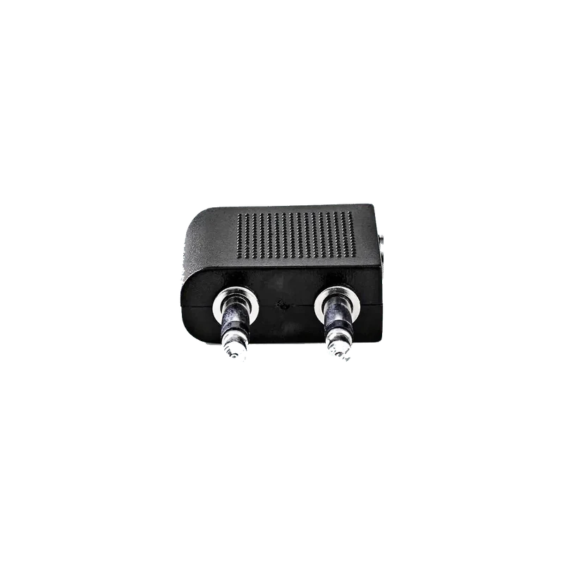 Adaptateur audio stéréo 2x 3.5mm Mâle, 2x 3.5mm Femelle