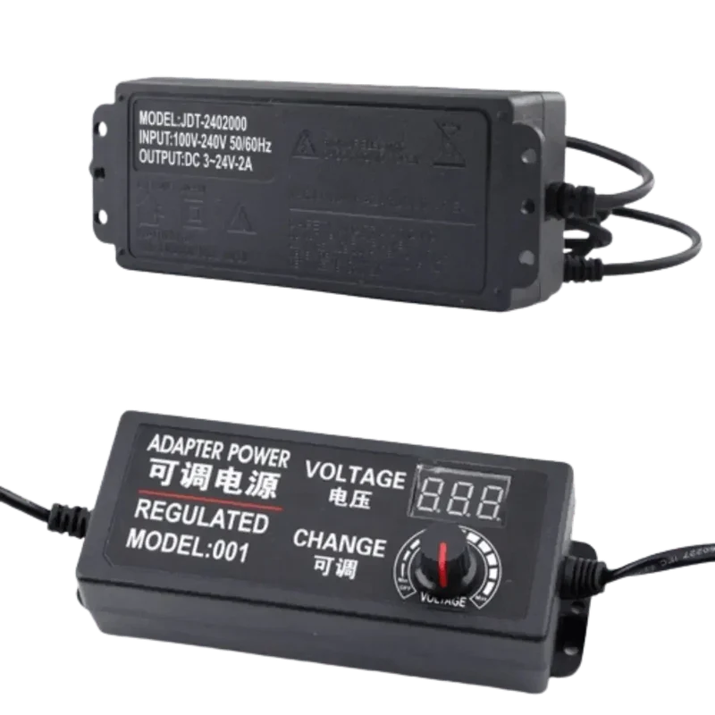 Alimentation Réglable 220v AC/DC de 3 à 24v 2A