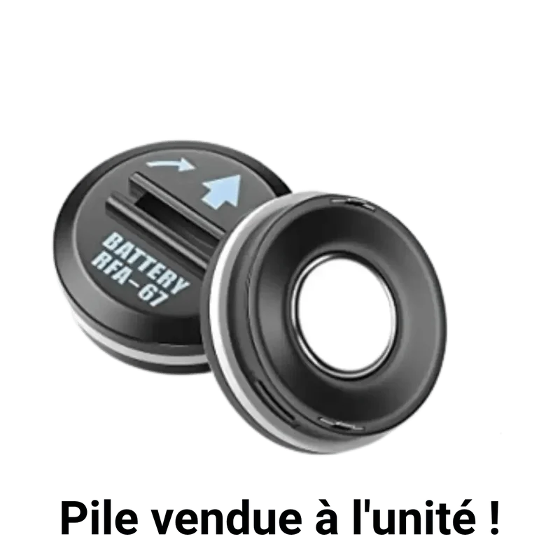 Pile RFA-67 6V Lithium 150mAh pour Collier Chien PetSafe