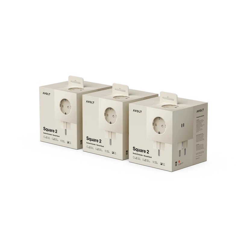 Square 2 | 3-Pack Nomad Sand USB-C
