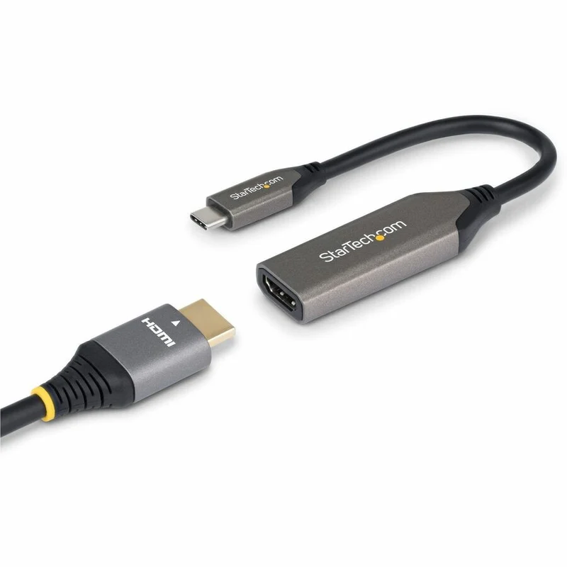 Adaptateur USB-C vers HDMI StarTech.com, 8K 60 Hz / 4K 120 Hz, compatible Thunderbolt / USB4, convertisseur USB-C vers HDMI 2.1 112B-USBC-HDMI21