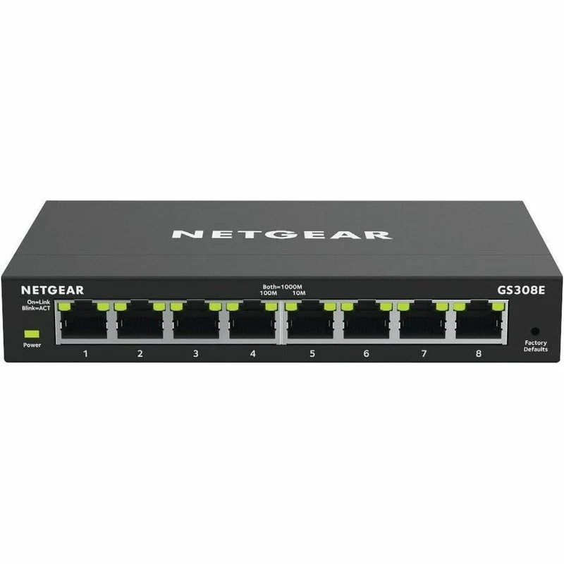 Netgear GS308E commutateur Ethernet GS308E-400NAS