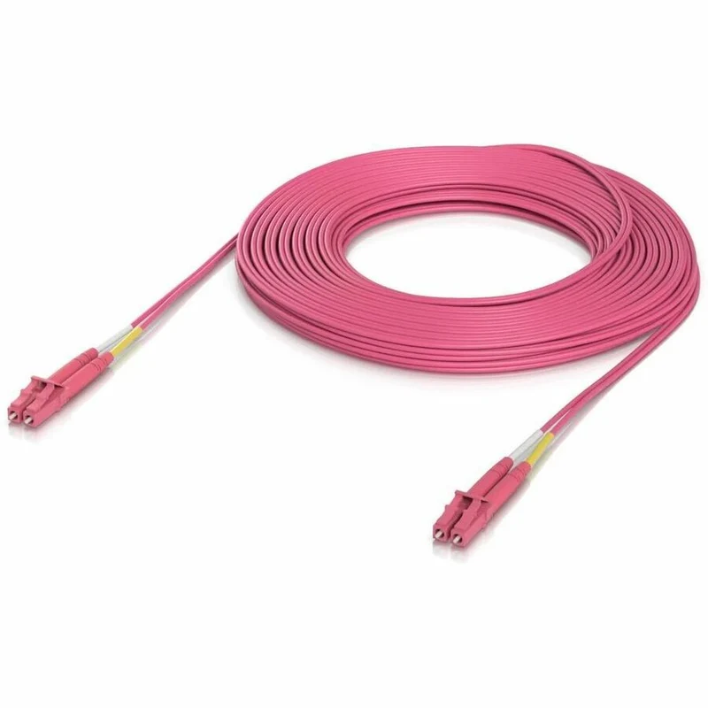 Câble de raccordement fibre optique Ubiquiti OM4 Duplex LC UPC UACC-OFC-M2-LULU-15M