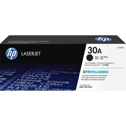 Cartouche de toner laser d'origine HP 30A (CF230A) - Paquet unique - Noir - 1 de chaque CF230A