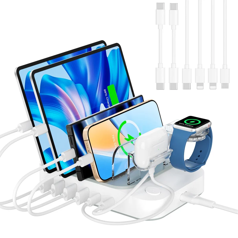 SooPii Charging Station, 60W 6-Port PD, CS65