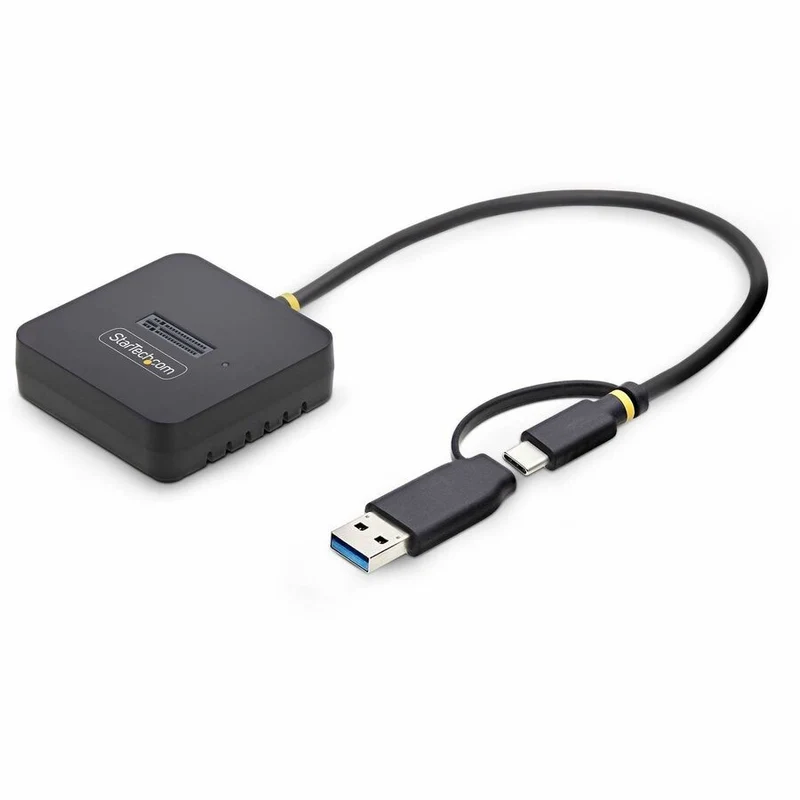 Adaptateur StarTech USB-C/USB-A vers station d'accueil M.2 NVMe, 10 Gbit/s, lecteur SSD M.2 NVMe externe sans outil, connecteur B+M/M (1USB3-NVME-DOCK)