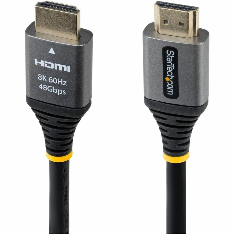 Câble HDMI ultra haute vitesse certifié StarTech de 30 cm (1 pi), 8K 60 Hz/4K 120 Hz, HDMI 2.1 avec HDR10+/eARC, 48 Gbit/s, référence HDMM21V1F