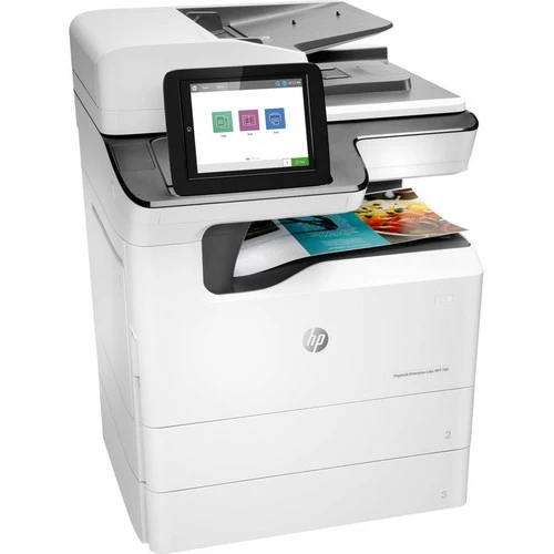 Imprimante multifonction HP PageWide 780dn Page Wide Array - Copieur/Scanner couleur - Impression monochrome/couleur 65 ppm - Impression 2400 x 1200 - Impression recto verso automatique - 100000 650 pages par mois - 600 feuilles d'entrée - Scanner couleur - 7 numérisation optique - Gigabit Ethernet J09Z1A#BXNUMXH