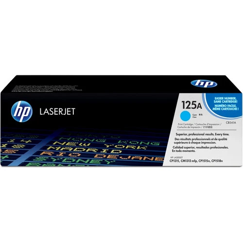 Cartouche de toner laser d'origine HP 125A (CB541A) - Paquet unique - Cyan - 1 pièce CB541A