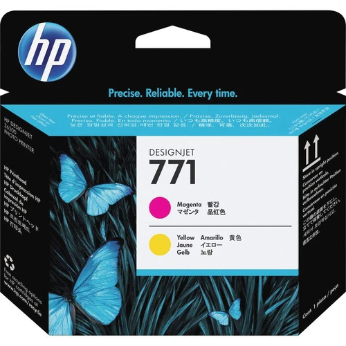Tête d'impression à jet d'encre d'origine HP 771 (CE018A) - Pack individuel - Magenta - 1 pièce CE018A