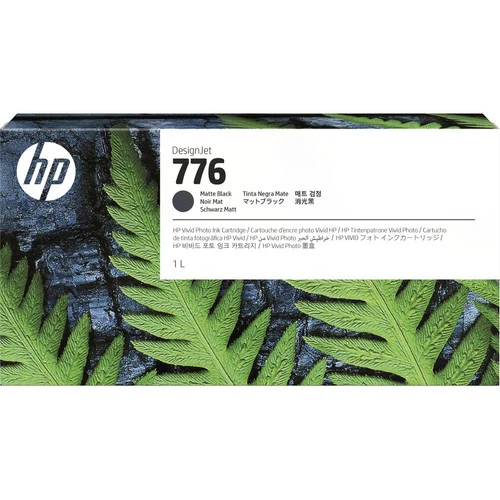 Cartouche d'encre à jet d'encre d'origine HP 776 - Noir mat Pack 1XB12A