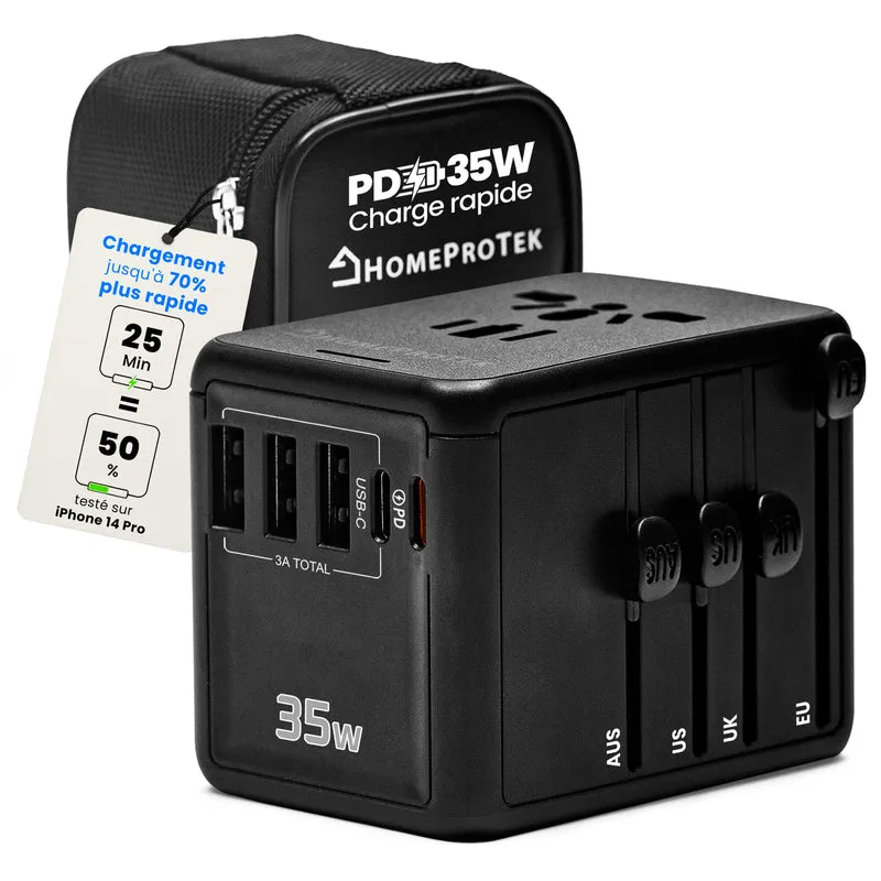 Adaptateur de voyage universel
