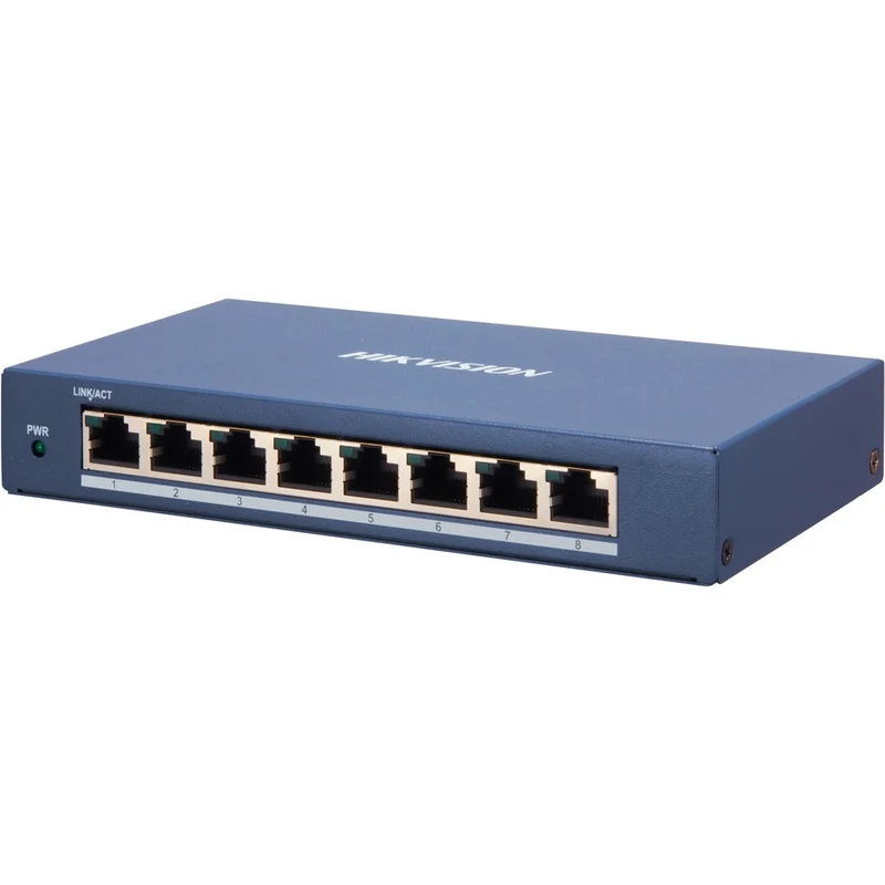 Commutateur intelligent Gigabit Hikvision à 8 ports DS-3E1508-EI