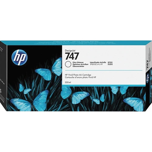 Cartouche d'optimisation de brillance pour jet d'encre d'origine HP 747 (P2V87A) - Transparente - 1 unité P2V87A