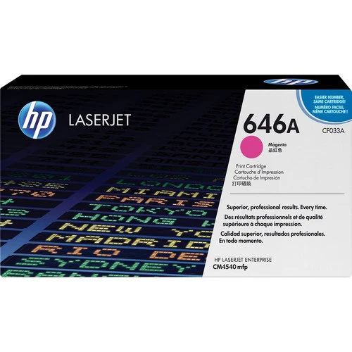 Cartouche de toner d'origine HP 646A (CF033A) - Paquet individuel CF033A