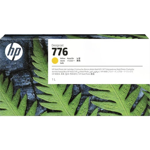 Cartouche d'encre à jet d'encre d'origine HP 776 - Pack jaune 1XB08A