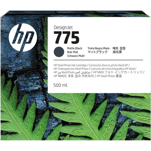 Cartouche d'encre à jet d'encre d'origine HP 775 - Noir mat Pack 1XB22A