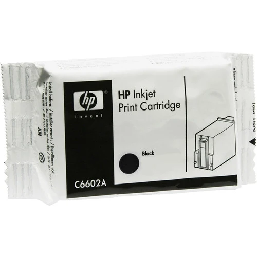 Cartouche d'encre à jet d'encre à haut rendement d'origine HP (C6602A) - Noir - 1 unité C6602A