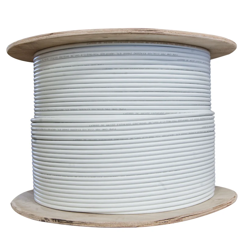 Câble CAT6A blanc de 1000 m - CAT6ASPOOL-WHITE