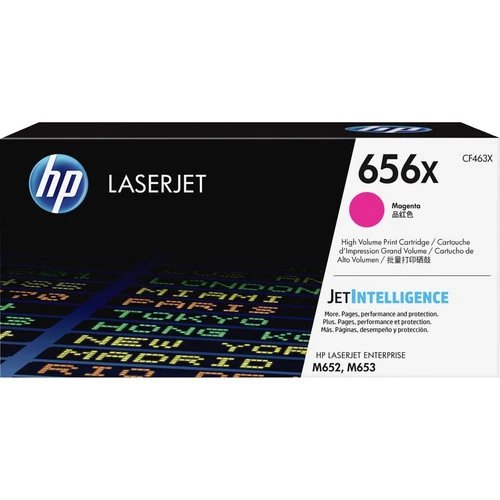 Cartouche de toner laser HP 656X (CF463X) d'origine à haut rendement - Magenta - 1 de chaque CF463X