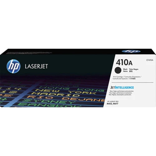 Cartouche de toner laser d'origine HP 410A - Pack noir CF410A