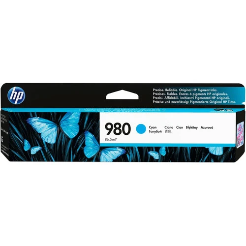 Cartouche d'encre à jet d'encre d'origine HP 980 (D8J07A) - Paquet unique - Cyan - 1 unité D8J07A