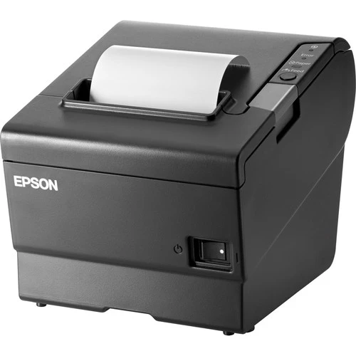 Imprimante thermique directe de bureau HP TM-T88VI - Monochrome - Impression de reçus - USB - Communication en champ proche (NFC) - Conforme TAA 6BC94AA