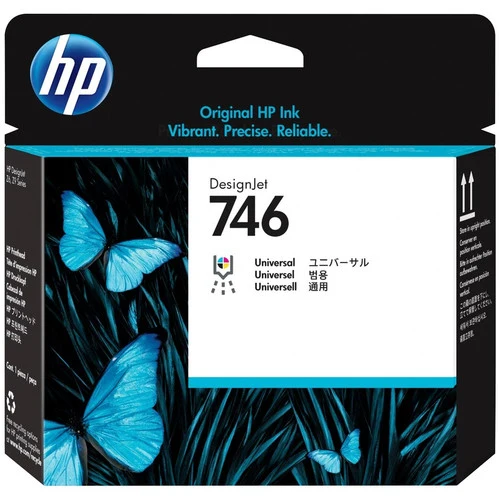 Pack de têtes d'impression à jet d'encre d'origine HP 746 P2V25A