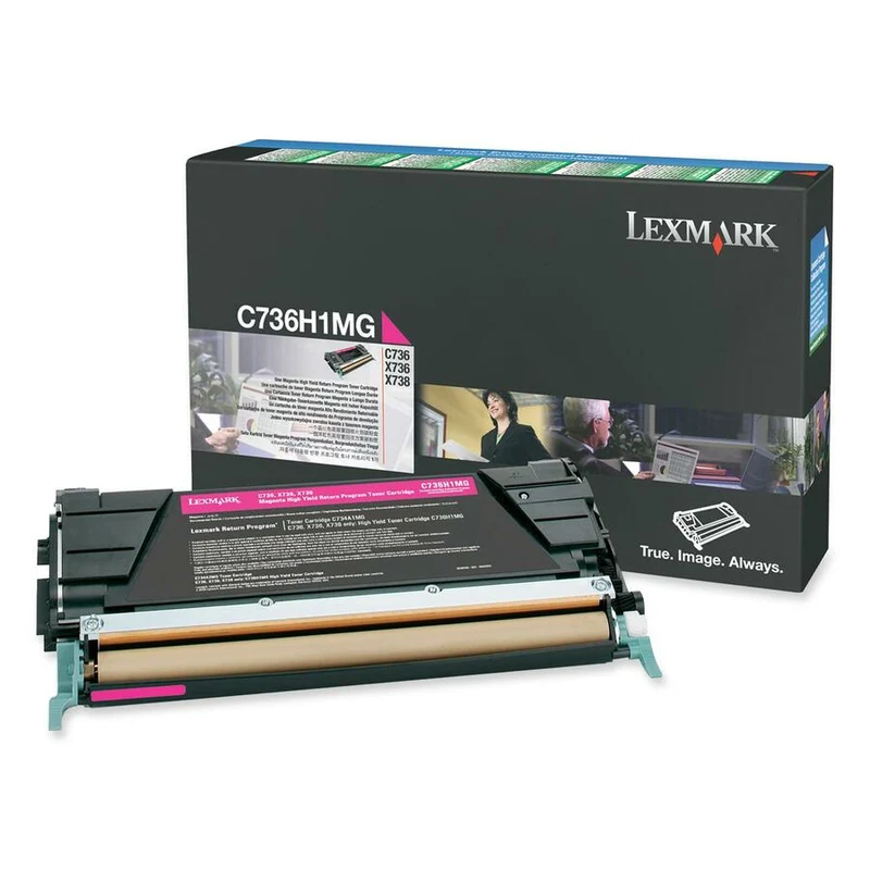 Cartouche de toner Lexmark C736H1MG