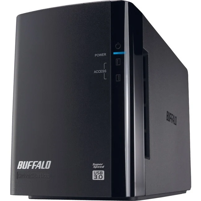 Buffalo DriveStation Duo HD-WH8TU3/R1 Système de stockage DAS HD-WH8TU3R1