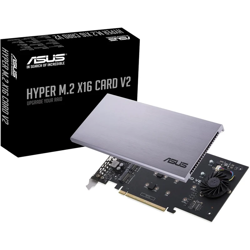 Adaptateur Asus M.2 vers PCI Express HYPER M.2 X16 CARD V2