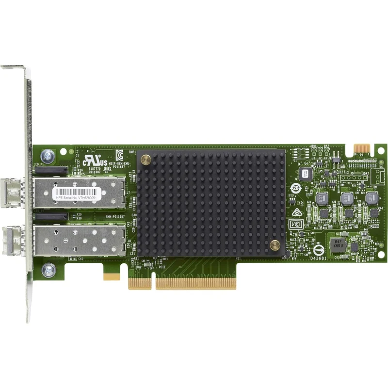 Adaptateur de bus hôte FC double port HPE StoreFabric SN1600E 32 Go Q0L12A