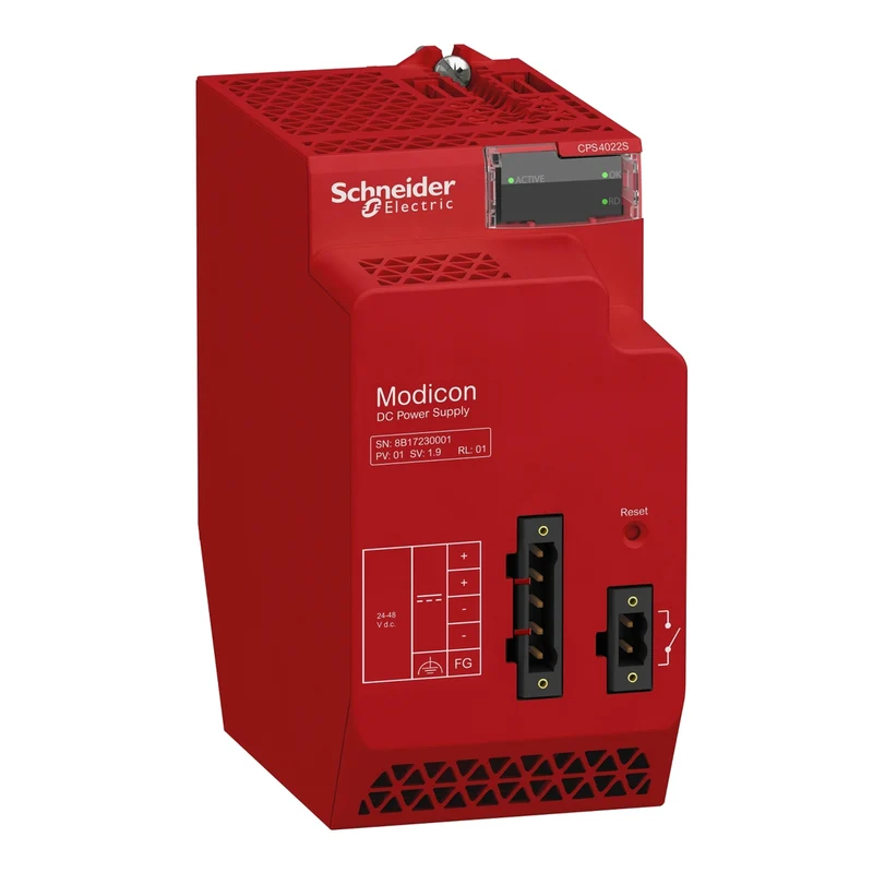 Redundant Power Supply Module, Modicon X80, 24 To 48V DC, Safety