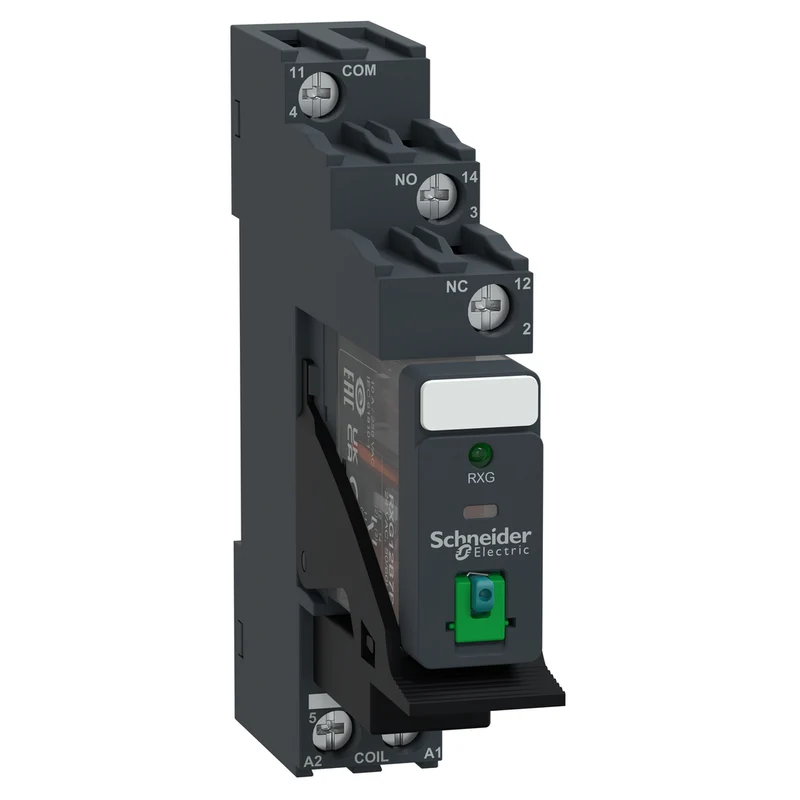Interface Plug In Relay, Harmony Electromechanical Relays, Pre Assembled, 10A, 1CO, With LED, Lockable Test But To N, 24V DC