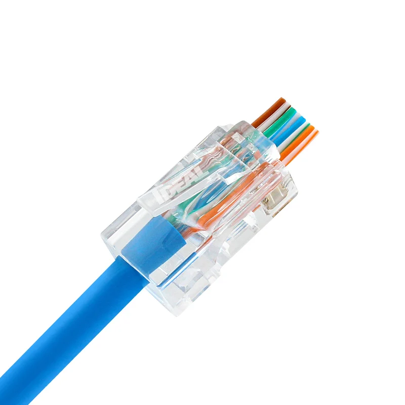 CAT 5E FEED-THRU CONNECTORS