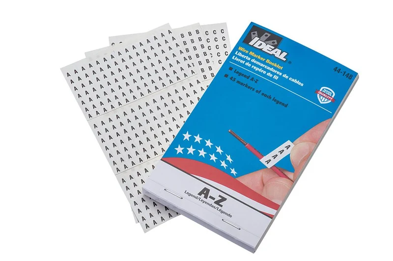 WIRE MARKER BOOKLET "A-Z"
