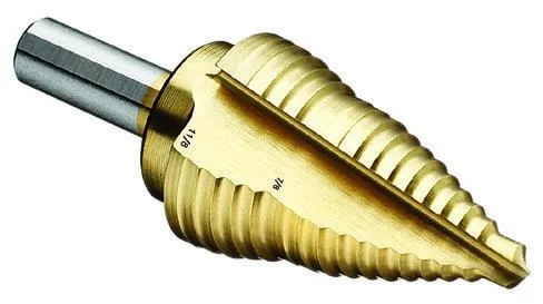 STEP DRILL BIT 1/4" - 1-1/8"