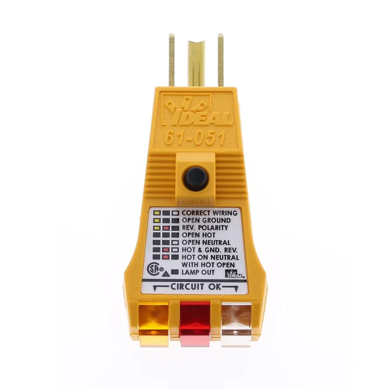 E-Z CHECK® PLUS GFCI CIRCUIT TESTER