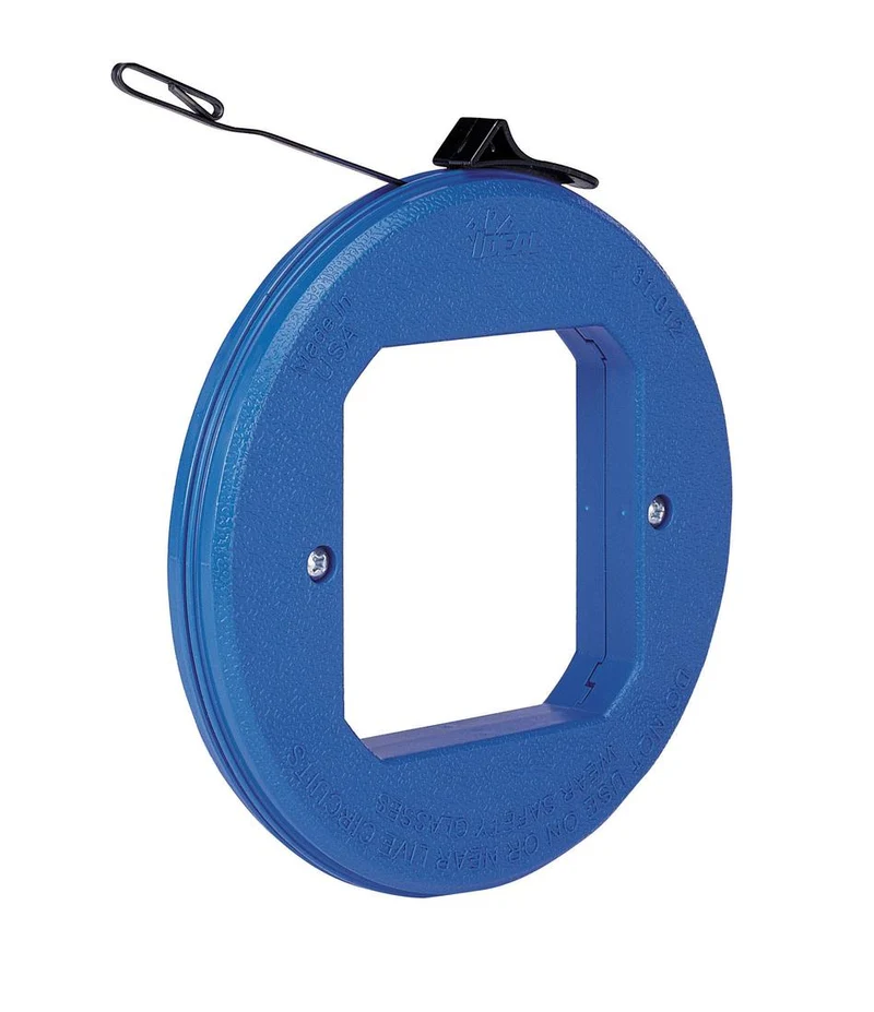 BLUED-STEEL™ FISH TAPE THUMB-WINDER™