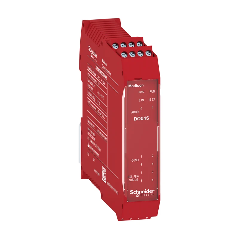 4 Digital Output Expansion Modules With Screw Term