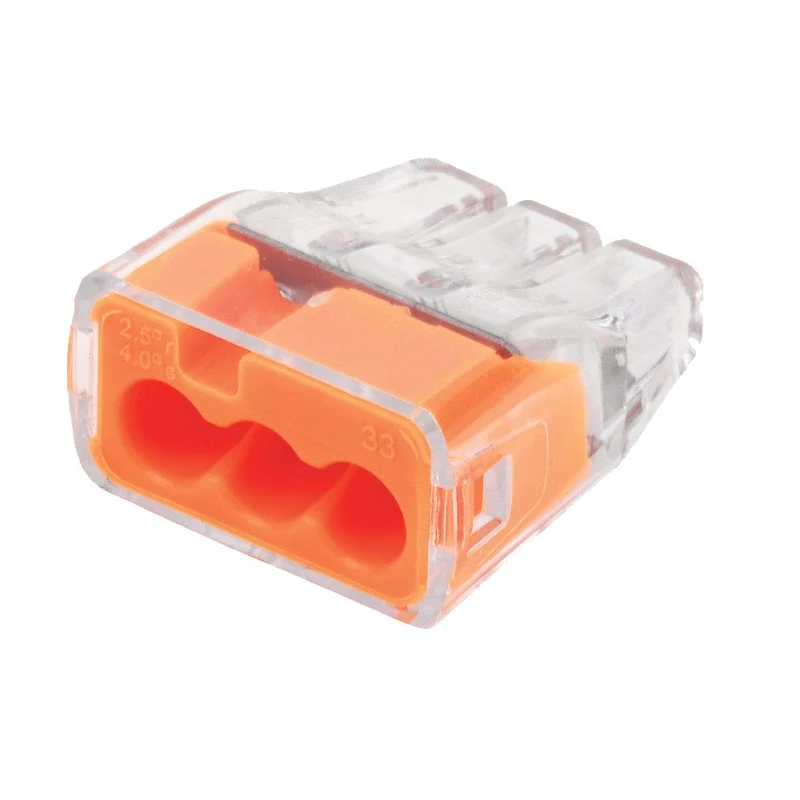 IN-SURE® PUSH-IN WIRE CONNECTORS 3-PORT