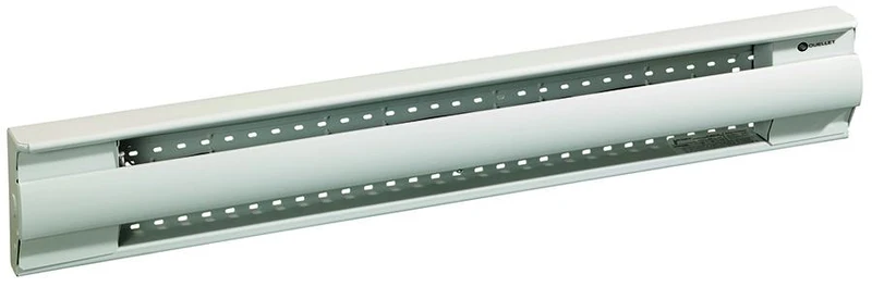 Standard baseboard heater 500W 208V white, 691mm