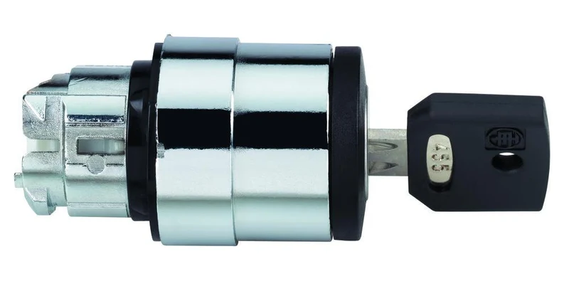 HEAD OPERATING 3-POS 22MM KEY SWITCH MOMENT.RIGHT TO CENT