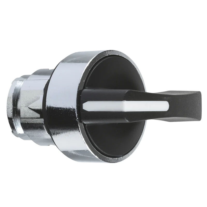 HEAD OPERATING 3-POS 22MM SEL SWITCH MAINTAINED BLACK