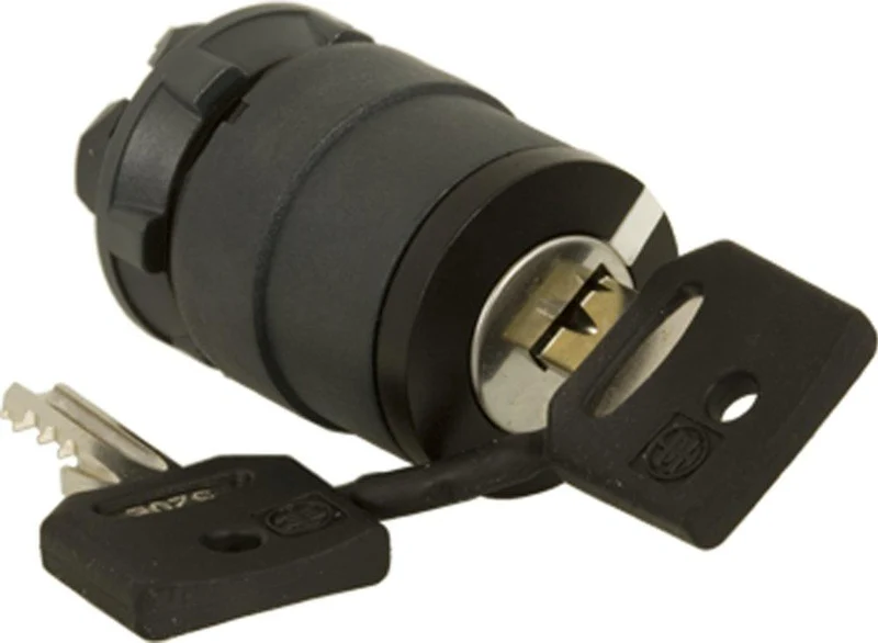 HEAD OPERATING FOR 22MM 3-POS KEY SW RIGHT TO CENTER