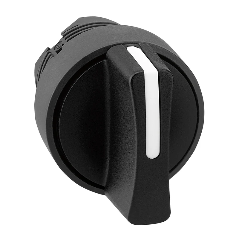 HEAD OPERATING FOR 22MM 3-POS SW MOMENT. TO CENTER BLACK