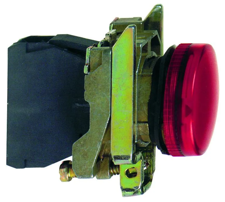 PILOT LIGHT LED 22MM 110-120VAC DIRECT SUPPLY RED