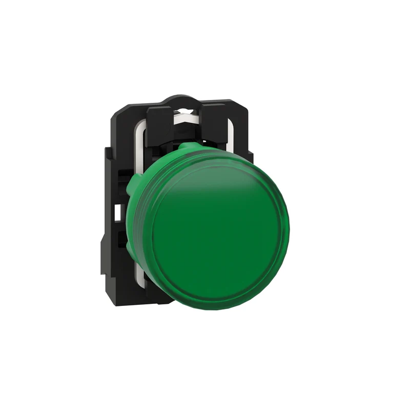 PILOT LIGHT 22MM 110-120VAC SUPPLY LED GREEN
